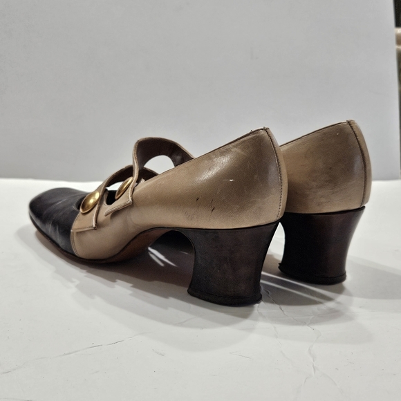 Vintage brown heels - Picture 11 of 16